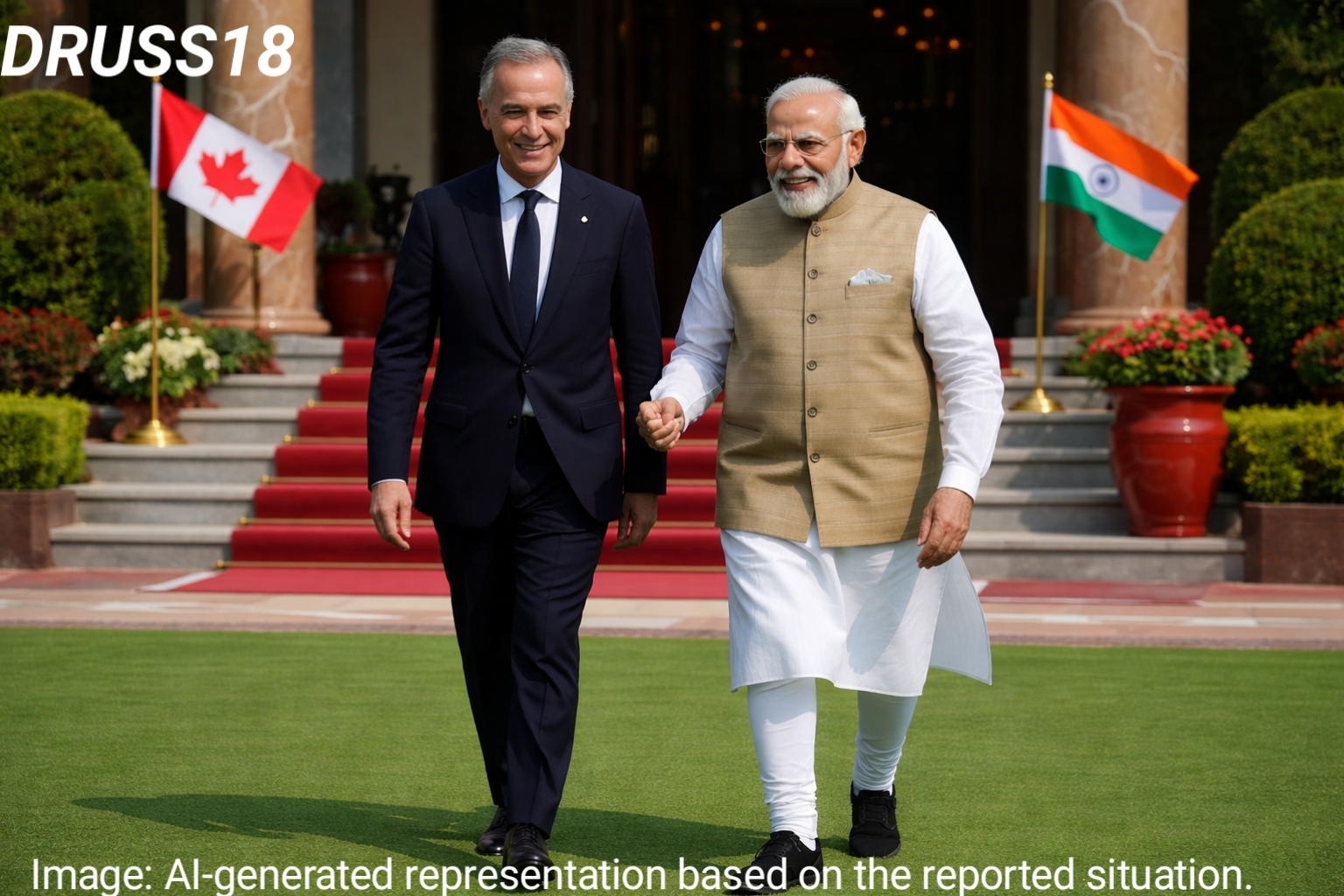 Canadian Prime Minister Mark Carney meets Indian Prime Minister Narendra Modi in New Delhi to discuss trade, energy cooperation, and resetting Canada-India relations after diplomatic tensions.