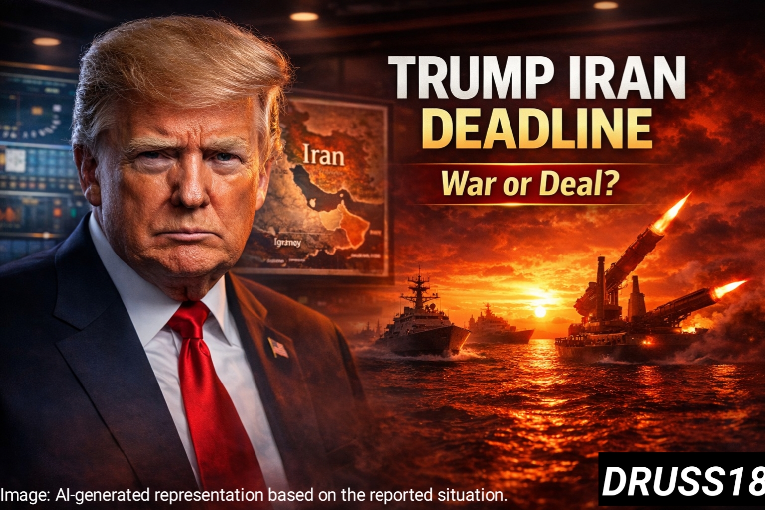 Trump reviewing military options as Iran tensions rise near Strait of Hormuz