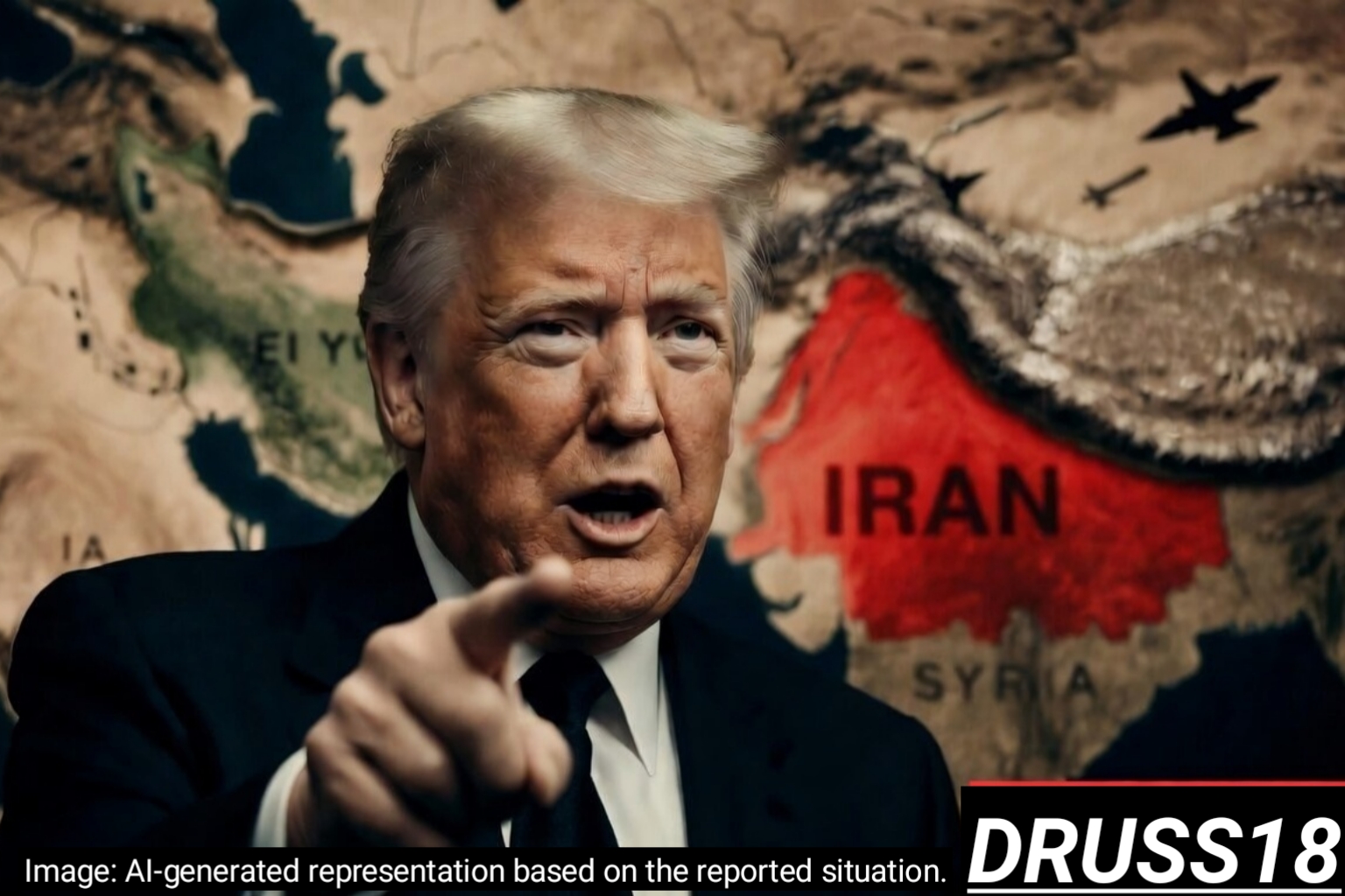 US President Donald Trump warning about Iran as Middle East tensions continue to rise