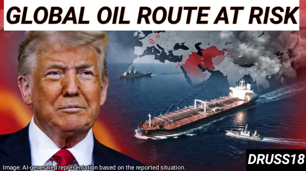 Trump calling for international support to secure the Strait of Hormuz as Japan and Australia decline to send naval ships during rising Middle East tensions.