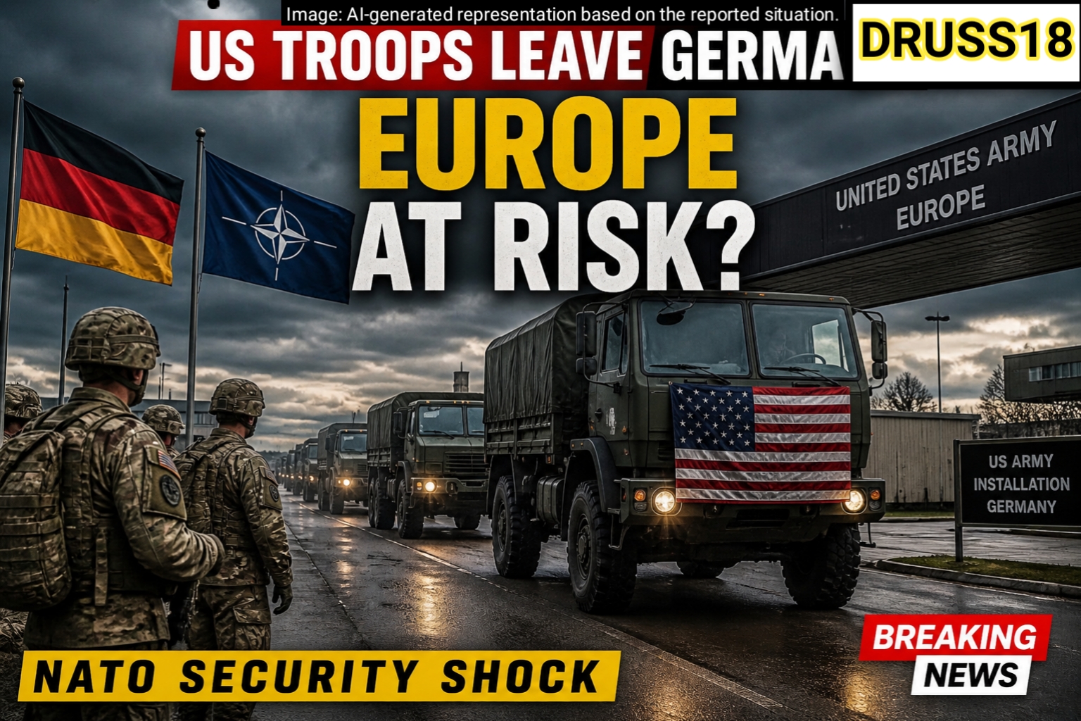 US troop drawdown Germany creates NATO security concerns across Europe